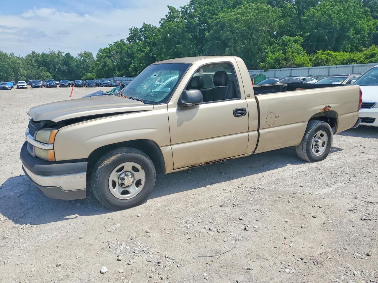 2004 Chevrolet Silverado C1500 Желто-коричневый vin: 1GCEC14X54Z216227
