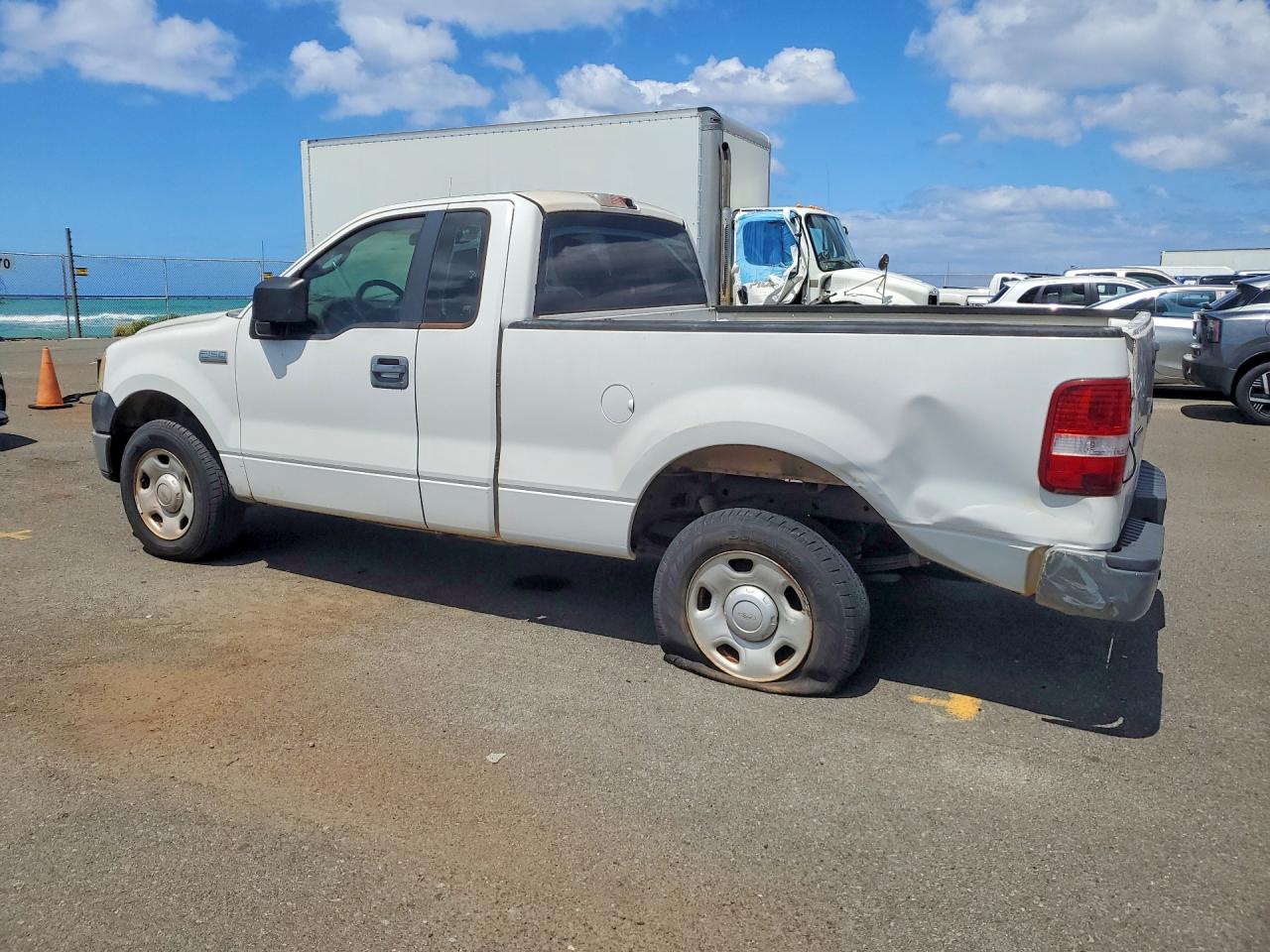 2005 Ford F150 Белый vin: 1FTRF12235NA79653