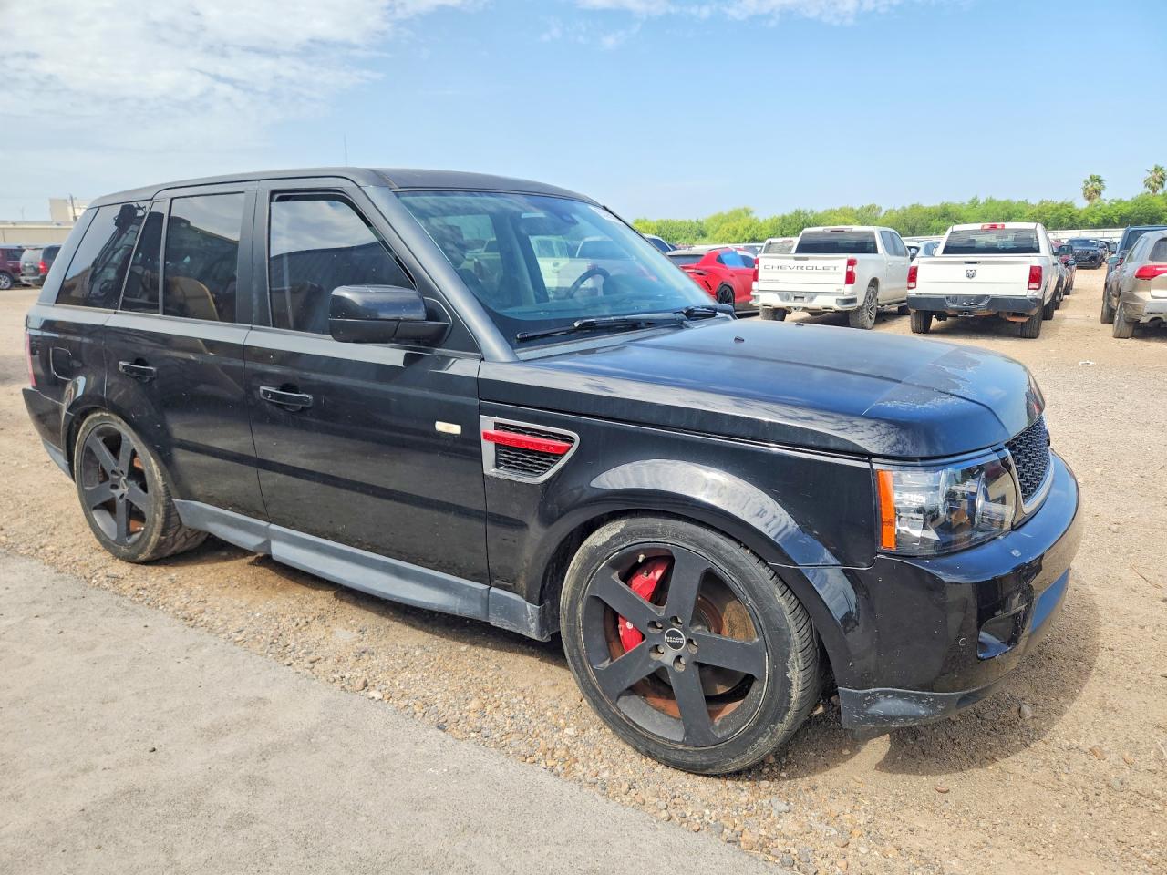 2013 Land Rover Range Rover Sport Sc Black vin: SALSH2E40DA766618