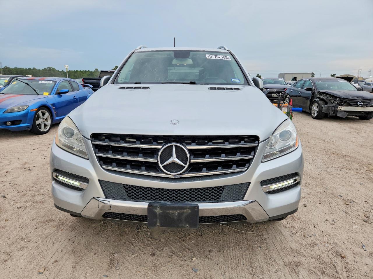2013 Mercedes-benz Ml 350 Серебряный vin: 4JGDA5JB9DA260839