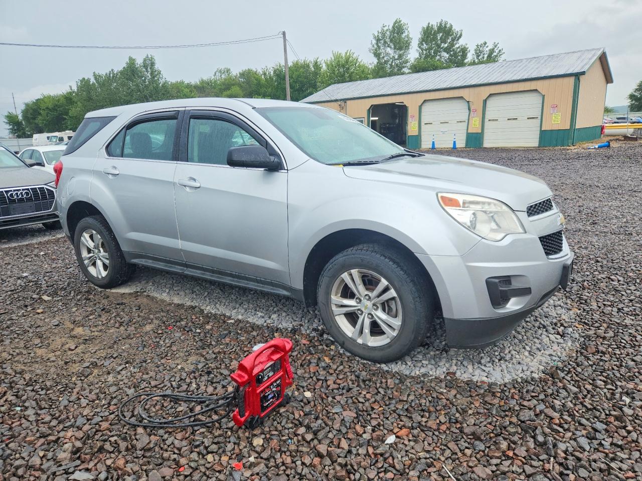 2012 Chevrolet Equinox Ls Серебряный vin: 2GNALBEK7C1257352