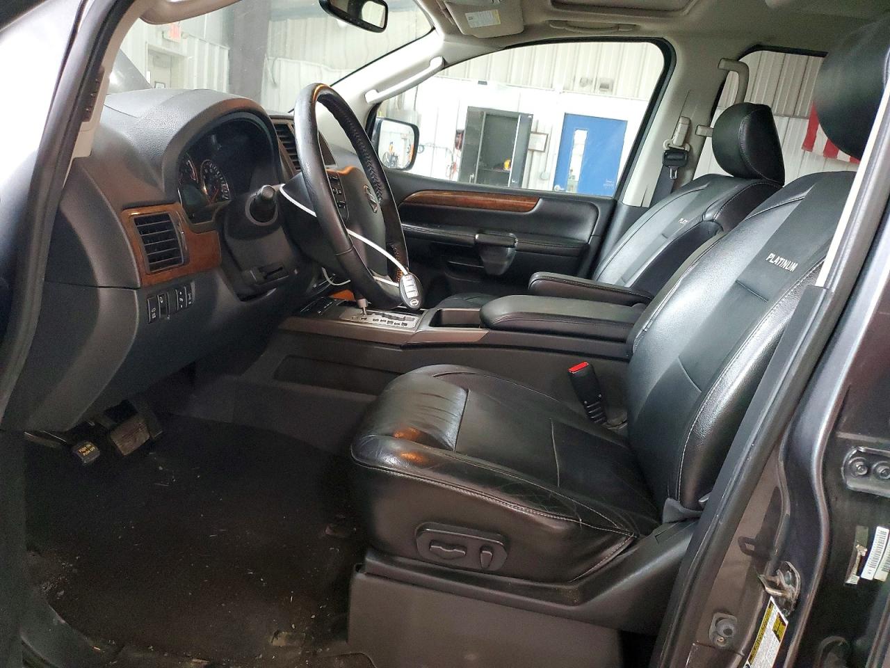 2012 Nissan Armada Sv Charcoal vin: 5N1AA0NC9CN608459