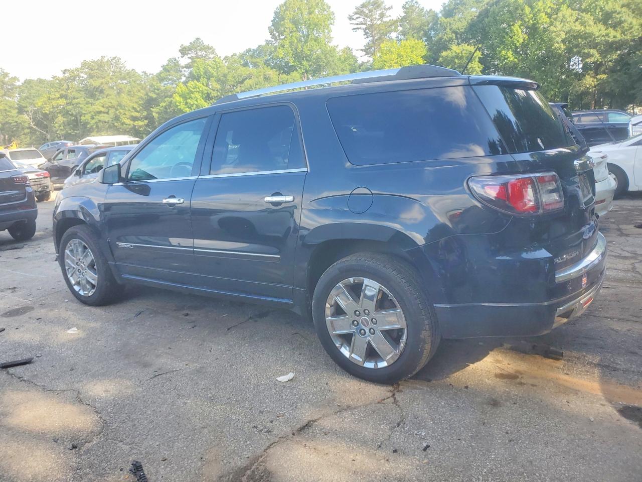 2014 Gmc Acadia Denali Черный vin: 1GKKRTKD9EJ276571