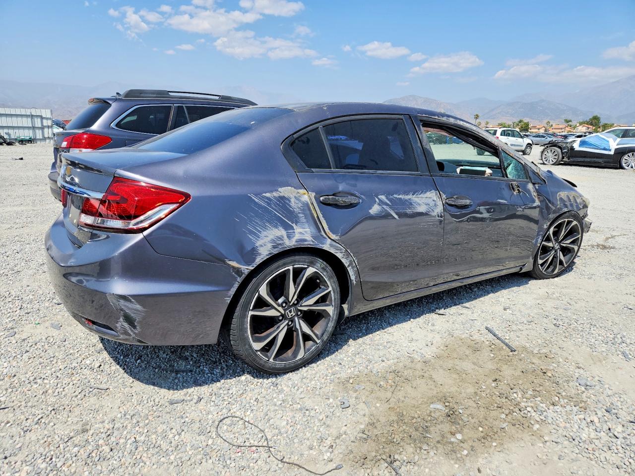 2015 Honda Civic Lx Charcoal vin: 2HGFB2F58FH547851
