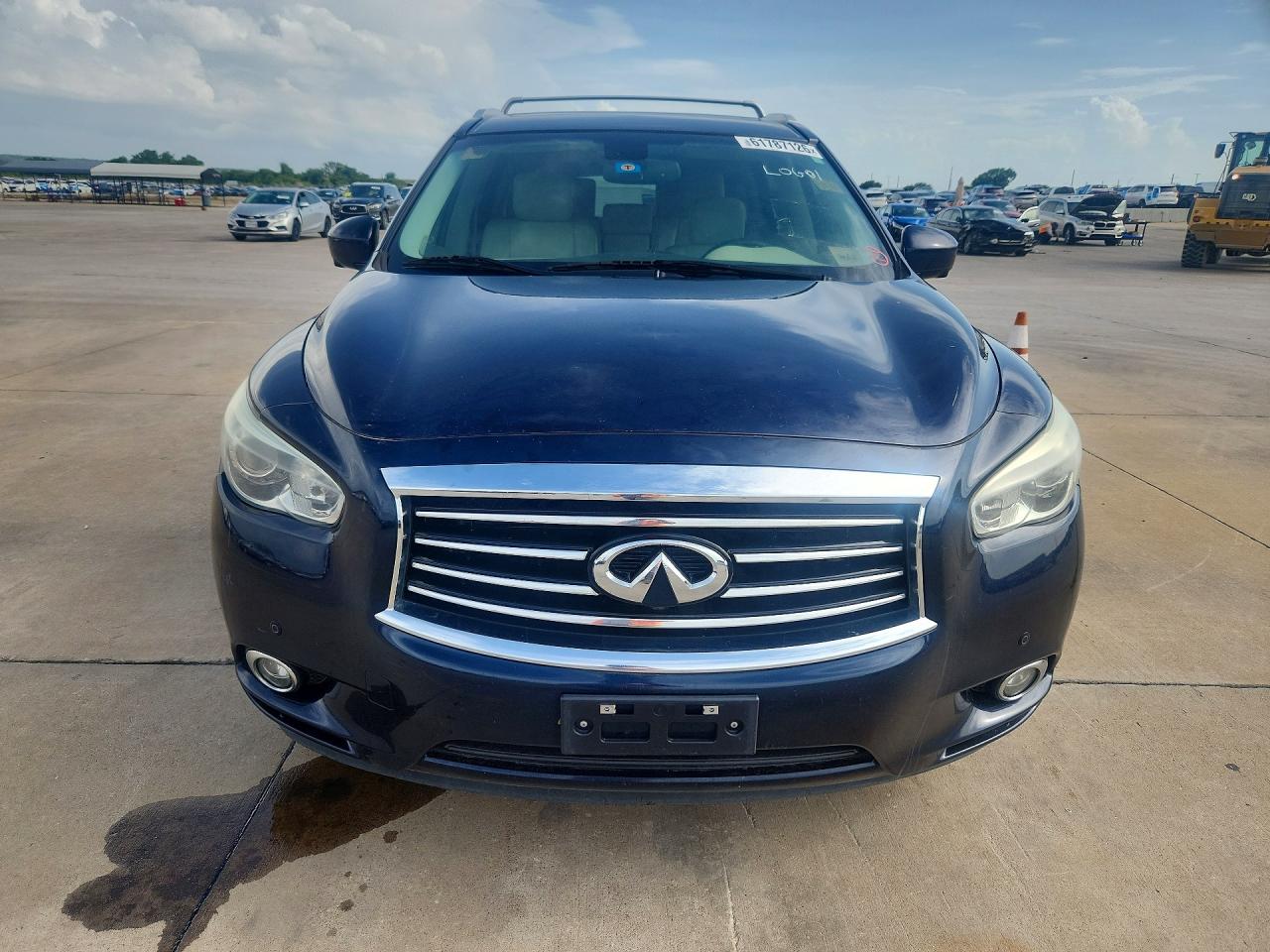2015 Infiniti Qx60 Base Blue vin: 5N1AL0MM1FC521823