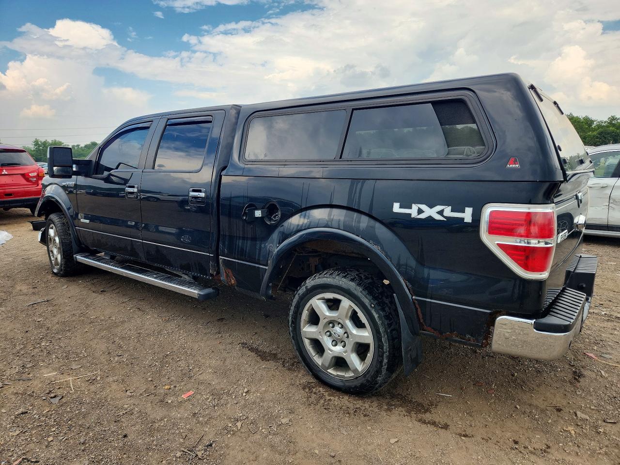 2013 Ford F150 Supercrew Black vin: 1FTFW1ET7DKF88958