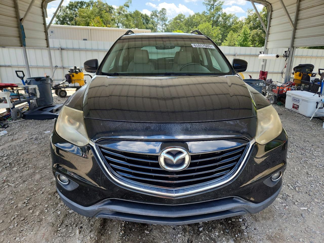 2013 Mazda Cx-9 Touring Black vin: JM3TB2CAXD0424497