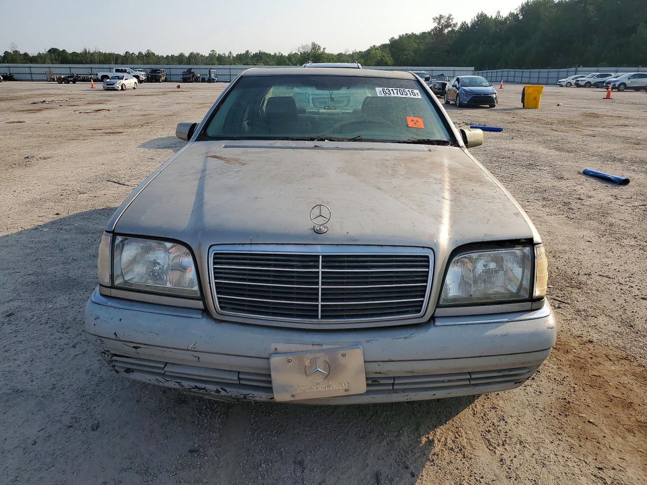 1997 Mercedes-benz S 320w Silver vin: WDBGA32G6VA370943