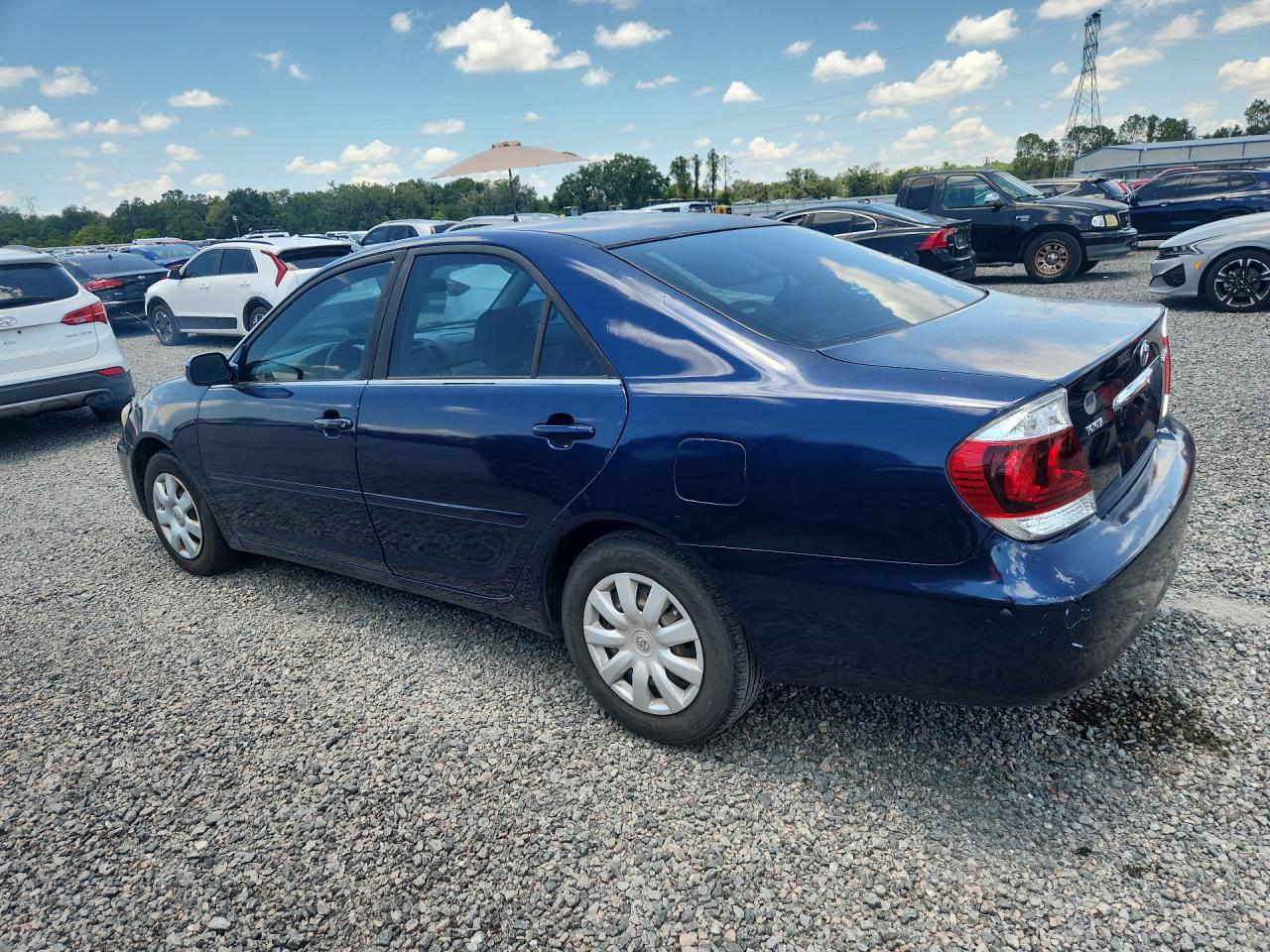 2006 Toyota Camry Le Синий vin: 4T1BE32K06U110215