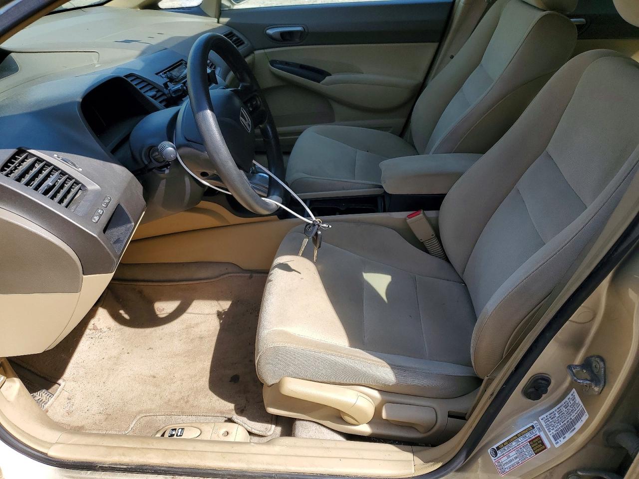 2008 Honda Civic Lx Gold vin: 1HGFA16508L000186