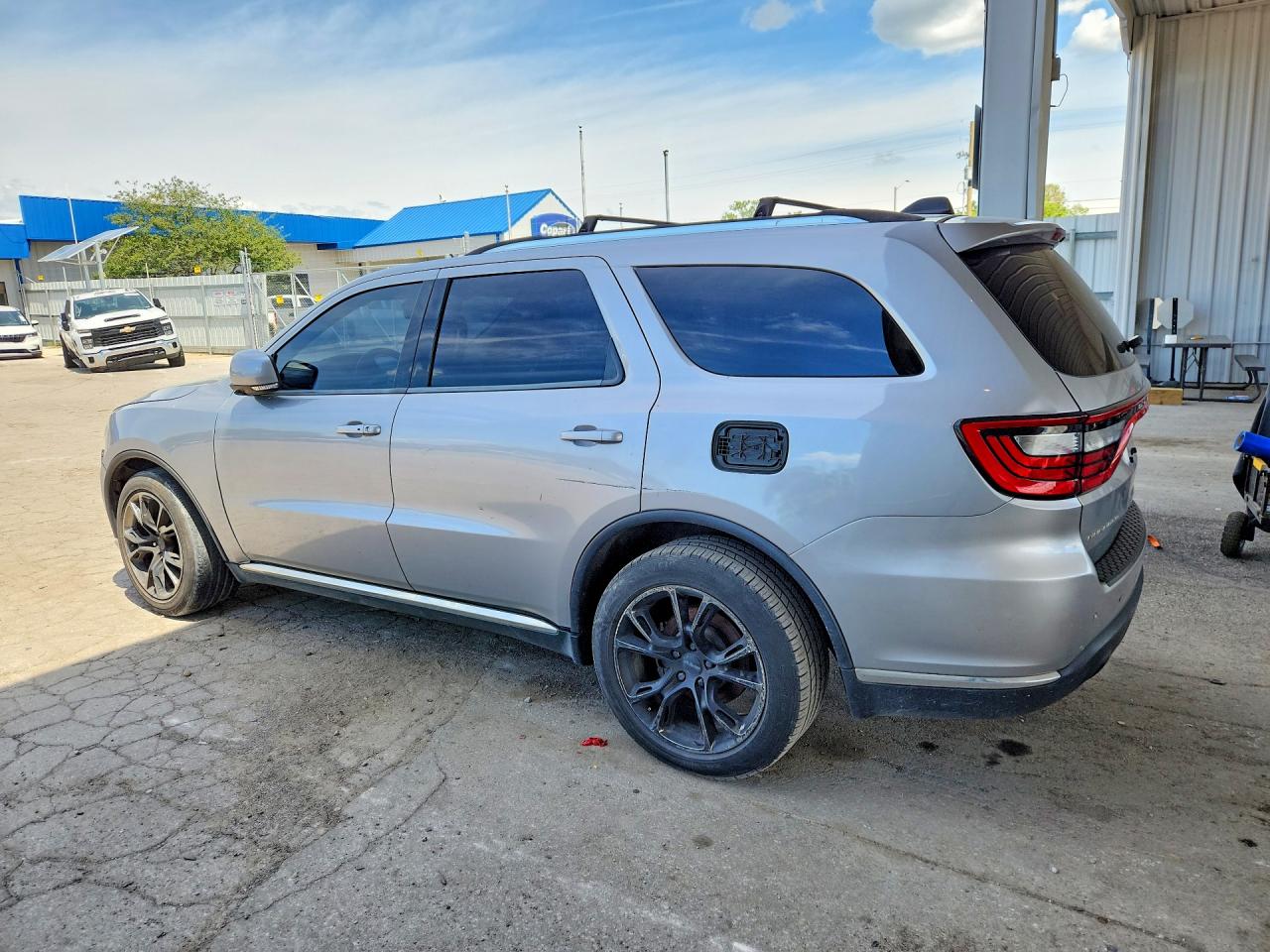 2014 Dodge Durango Limited Silver vin: 1C4SDHDT3EC411172