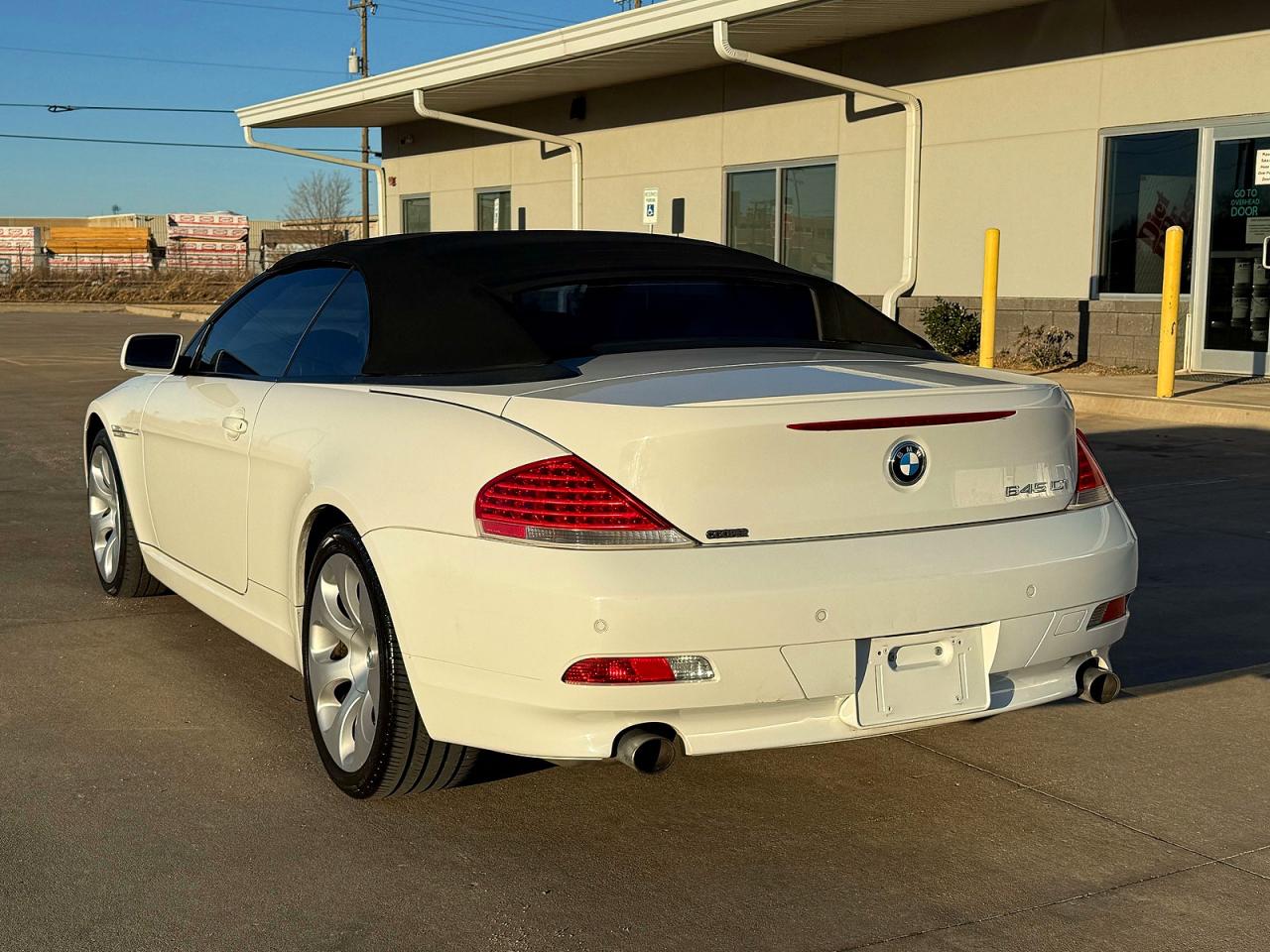 2004 Bmw 645 Ci Automatic White vin: WBAEK73454B322132