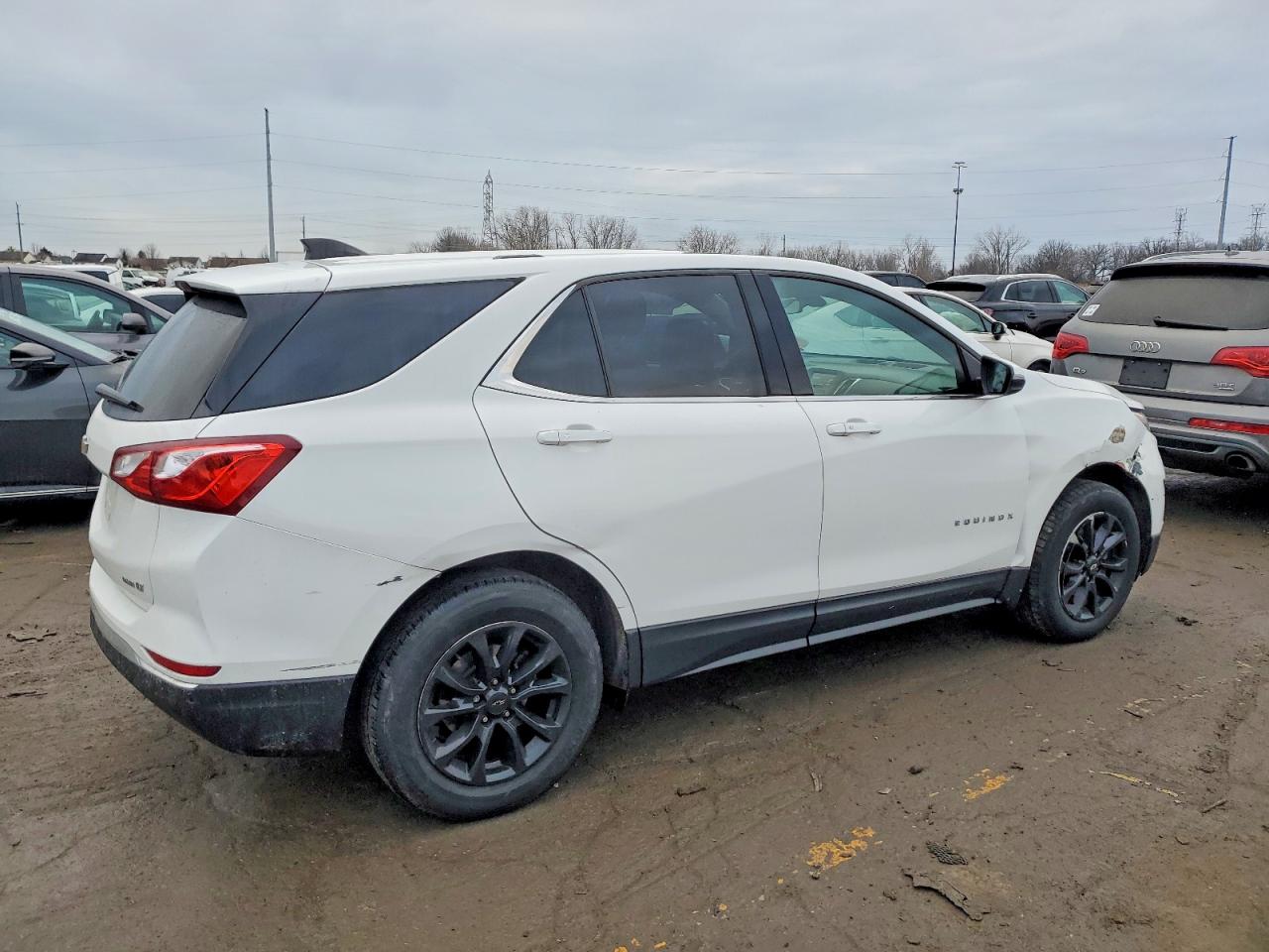 2018 Chevrolet Equinox Lt Белый vin: 2GNAXSEV6J6324361