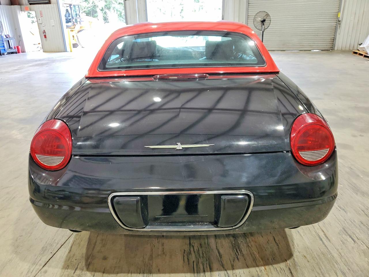 2002 Ford Thunderbird Black vin: 1FAHP60A02Y111037