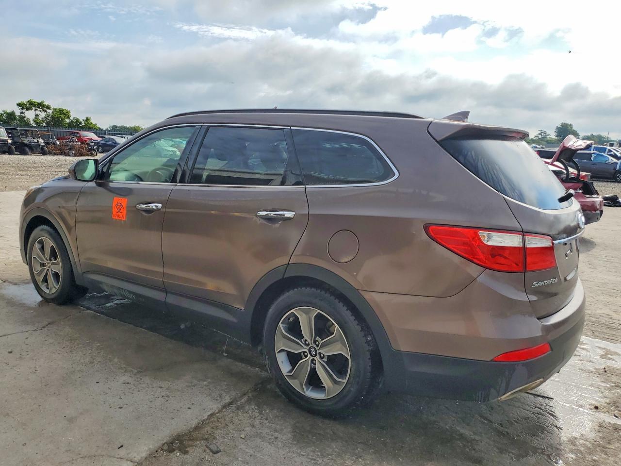 2013 Hyundai Santa Fe Gls Brown vin: KM8SM4HFXDU030484