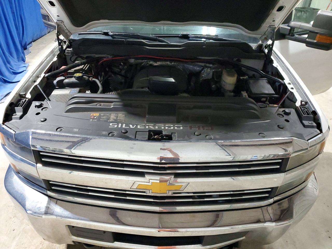 2015 Chevrolet Silverado K3500 White vin: 1GC0KYEG9FZ551935