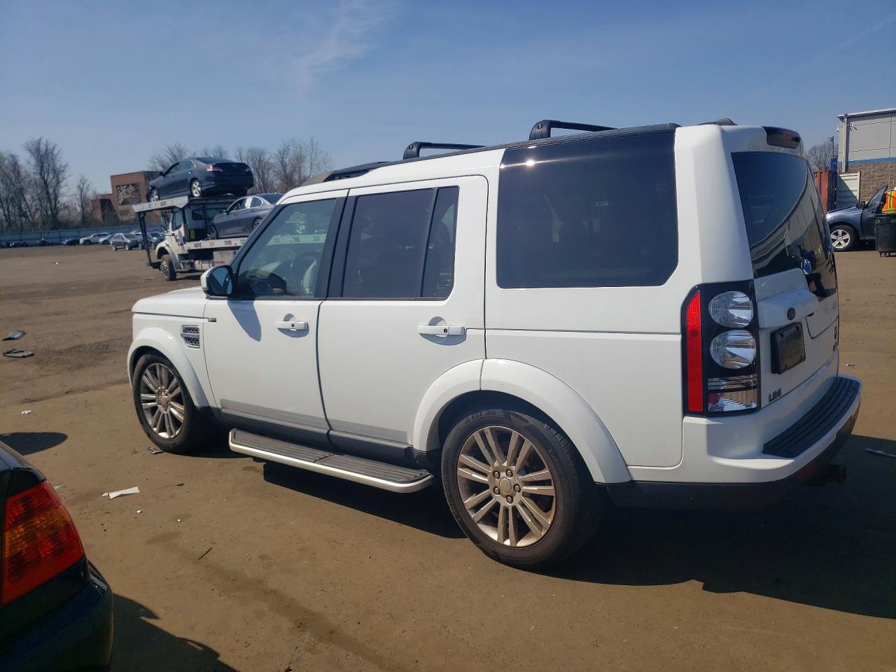 2014 Land Rover Lr4 Hse Luxury White vin: SALAK2V62EA702323