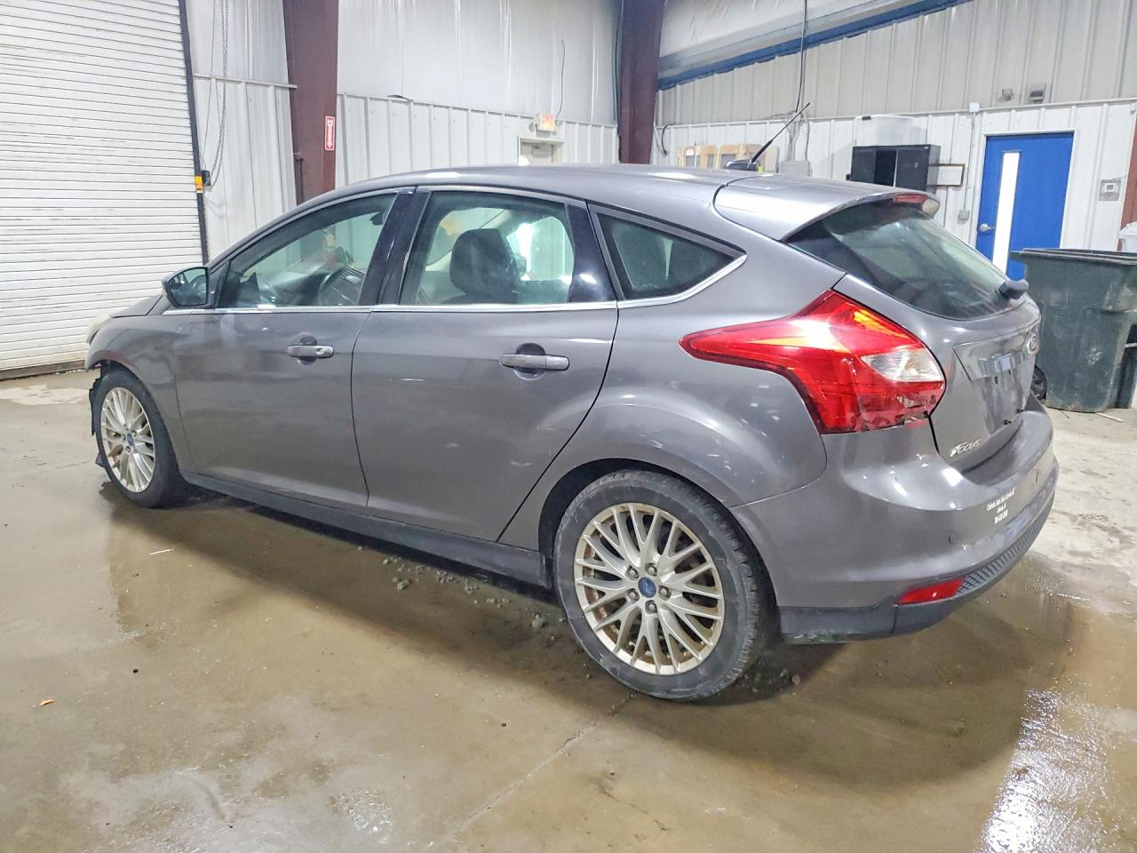 2012 Ford Focus Sel Gray vin: 1FAHP3M29CL446944