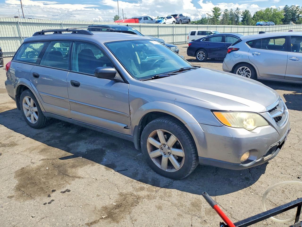2008 Subaru Outback 2.5i Серебряный vin: 4S4BP61C787363250