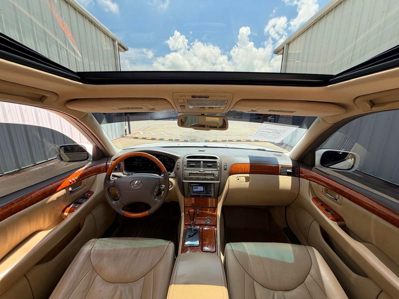 2006 Lexus Ls 430 White vin: JTHBN36F865030378