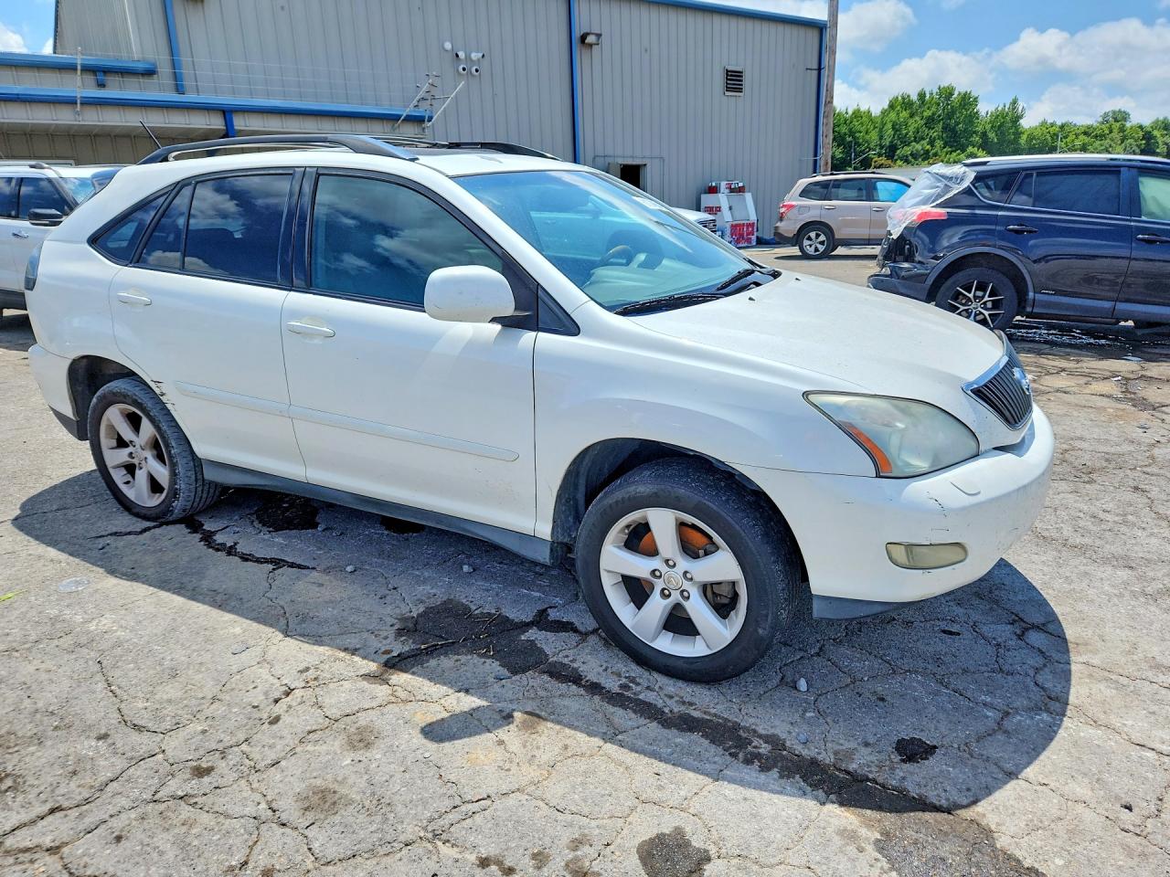 2005 Lexus Rx 330 White vin: 2T2GA31U55C032708