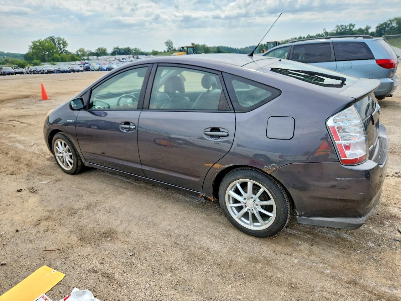 2008 Toyota Prius Gray vin: JTDKB20U183441390