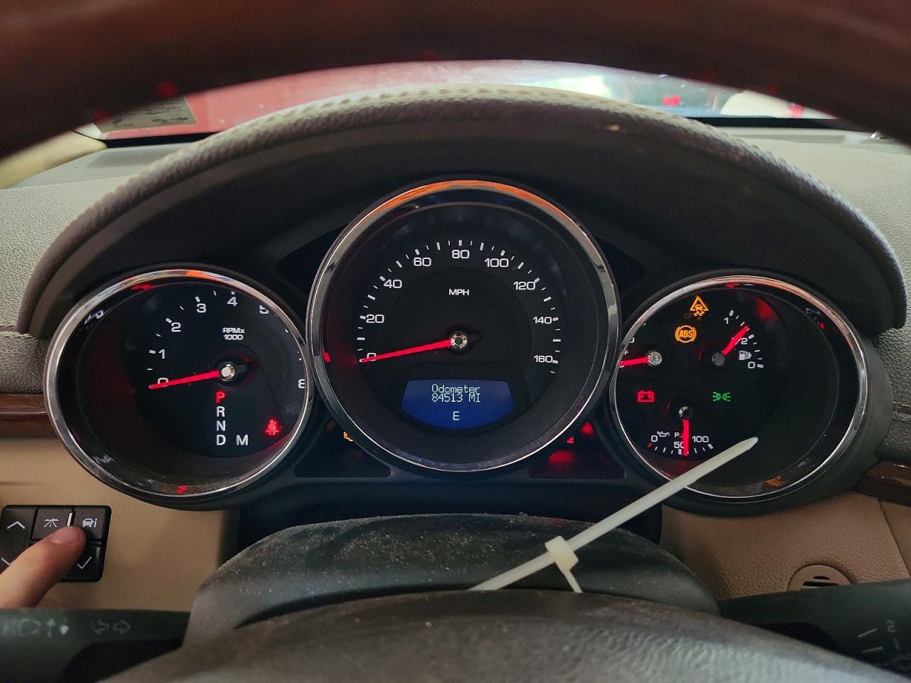 2009 Cadillac Cts Red vin: 1G6DF577690141378