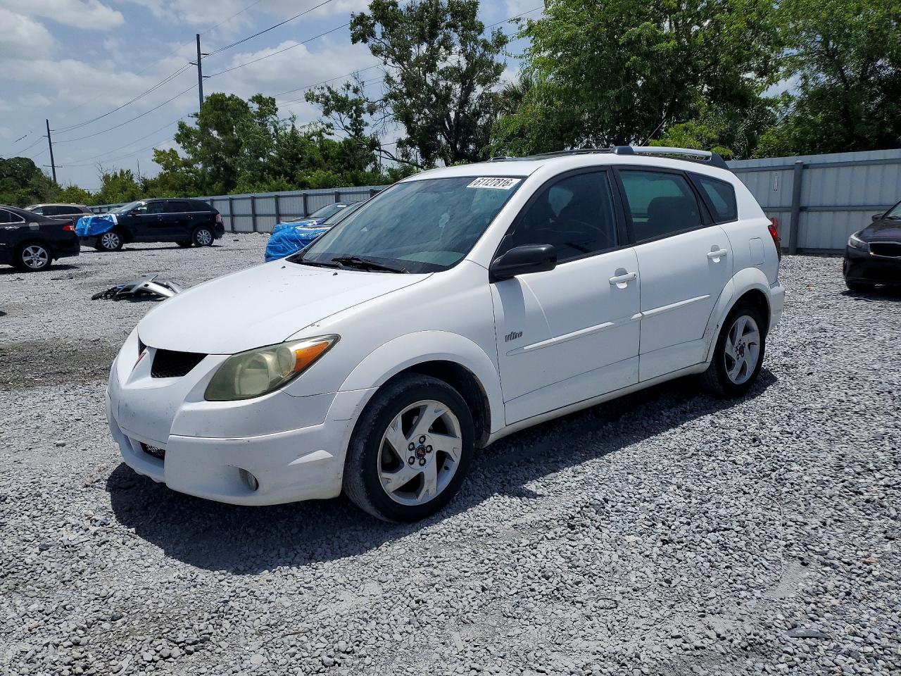 2004 Pontiac Vibe White vin: 5Y2SL62814Z461201