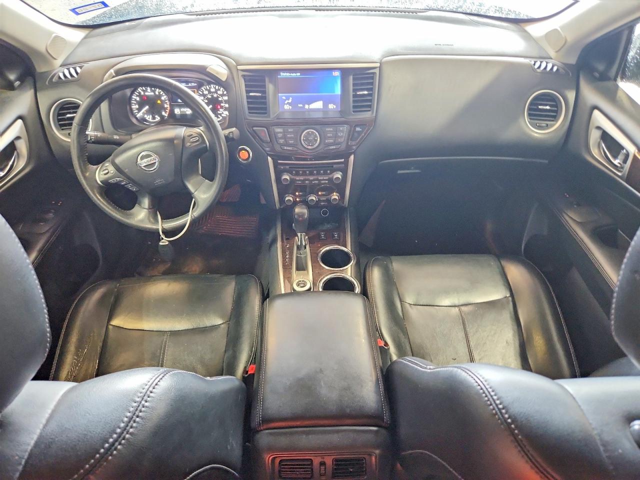 2015 Nissan Pathfinder Sl Черный vin: 5N1AR2MM1FC632401