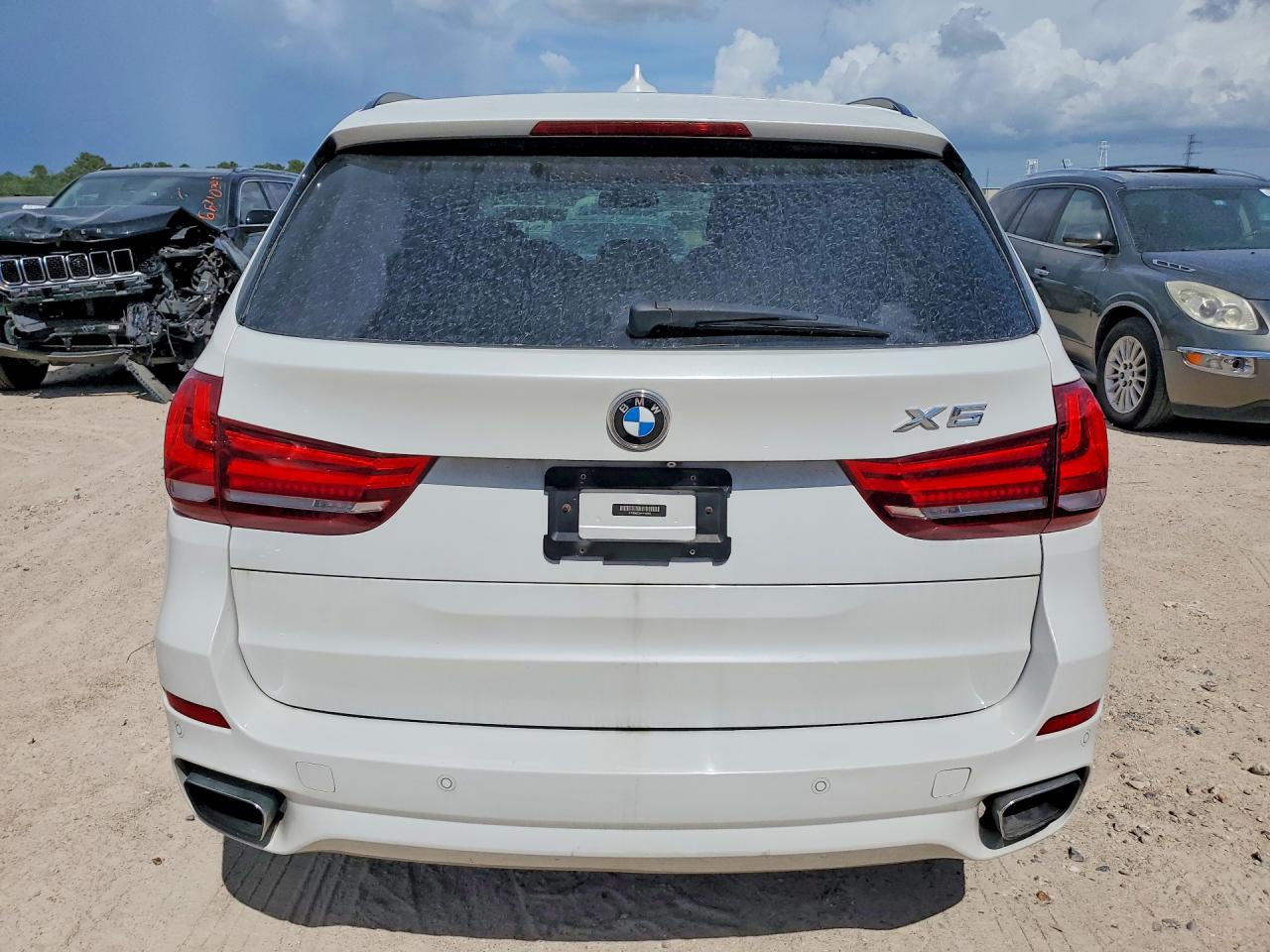 2015 Bmw X5 Xdrive35i Белый vin: 5UXKR0C5XF0P03666