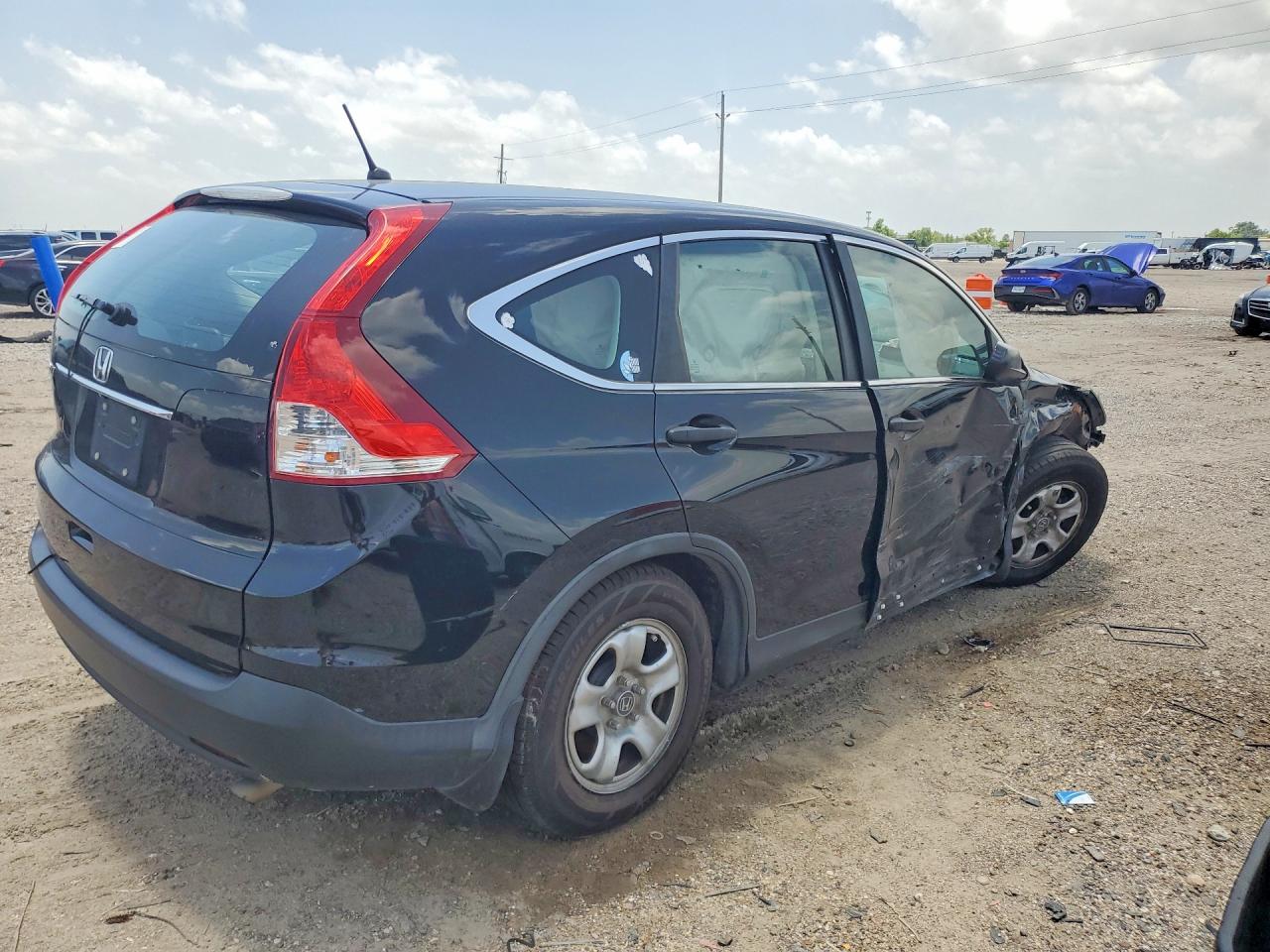 2014 Honda Cr-v Lx Черный vin: 2HKRM3H39EH508389