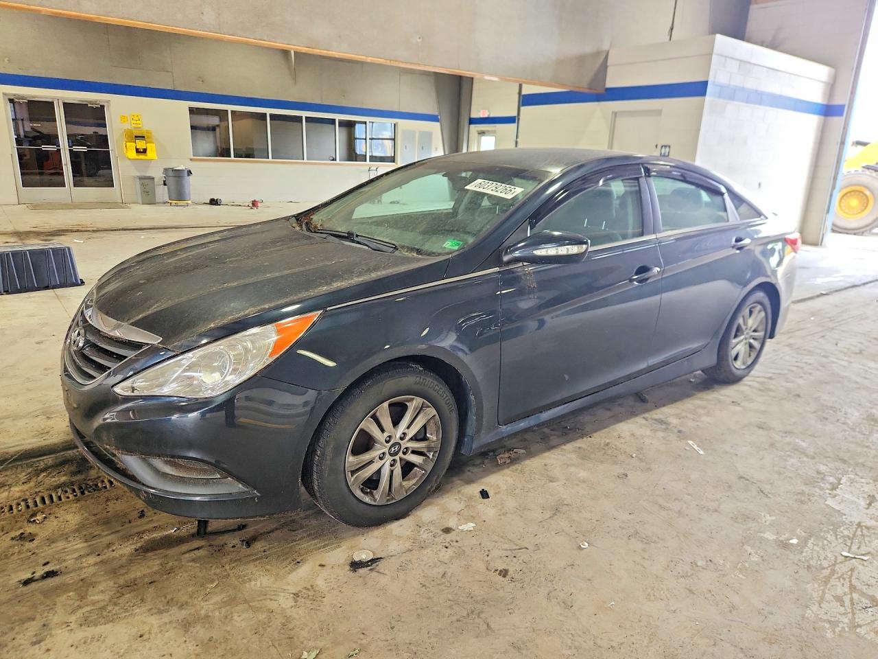 2014 Hyundai Sonata Gls Gray vin: 5NPEB4AC7EH881631