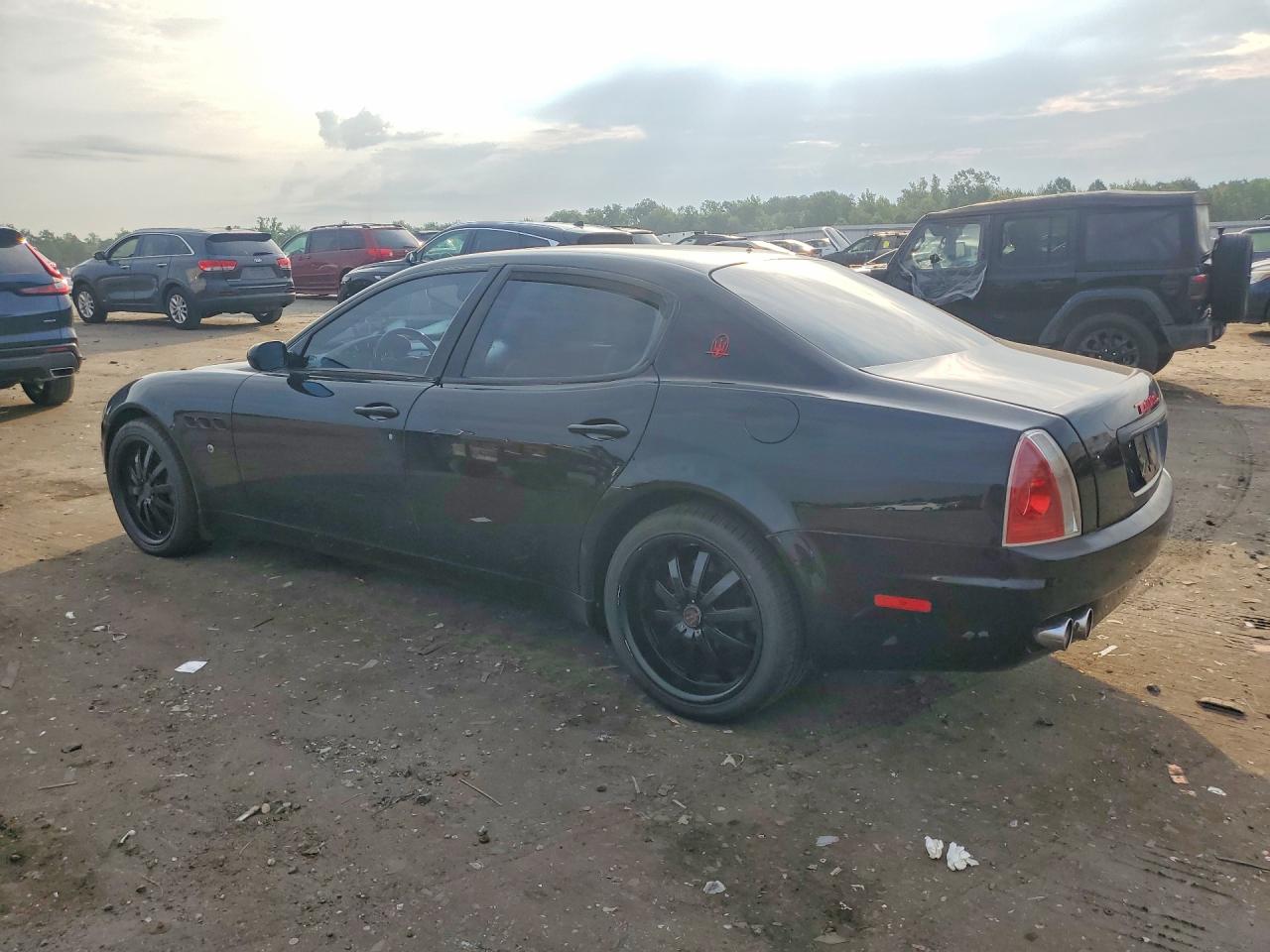2006 Maserati Quattroporte M139 Black vin: ZAMCE39A260021514