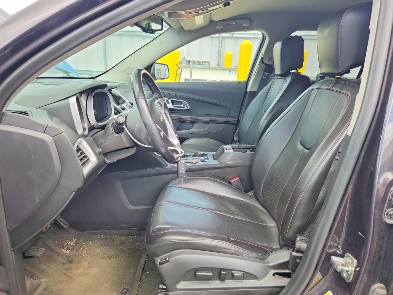 2015 Chevrolet Equinox Ltz Black vin: 1GNALDEK6FZ121950