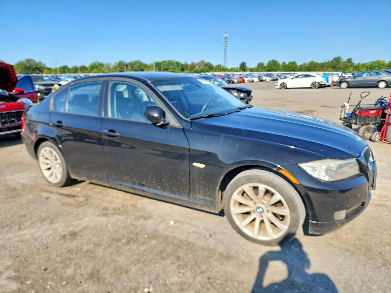 2011 Bmw 328 I Black vin: WBAPH7C52BE460853