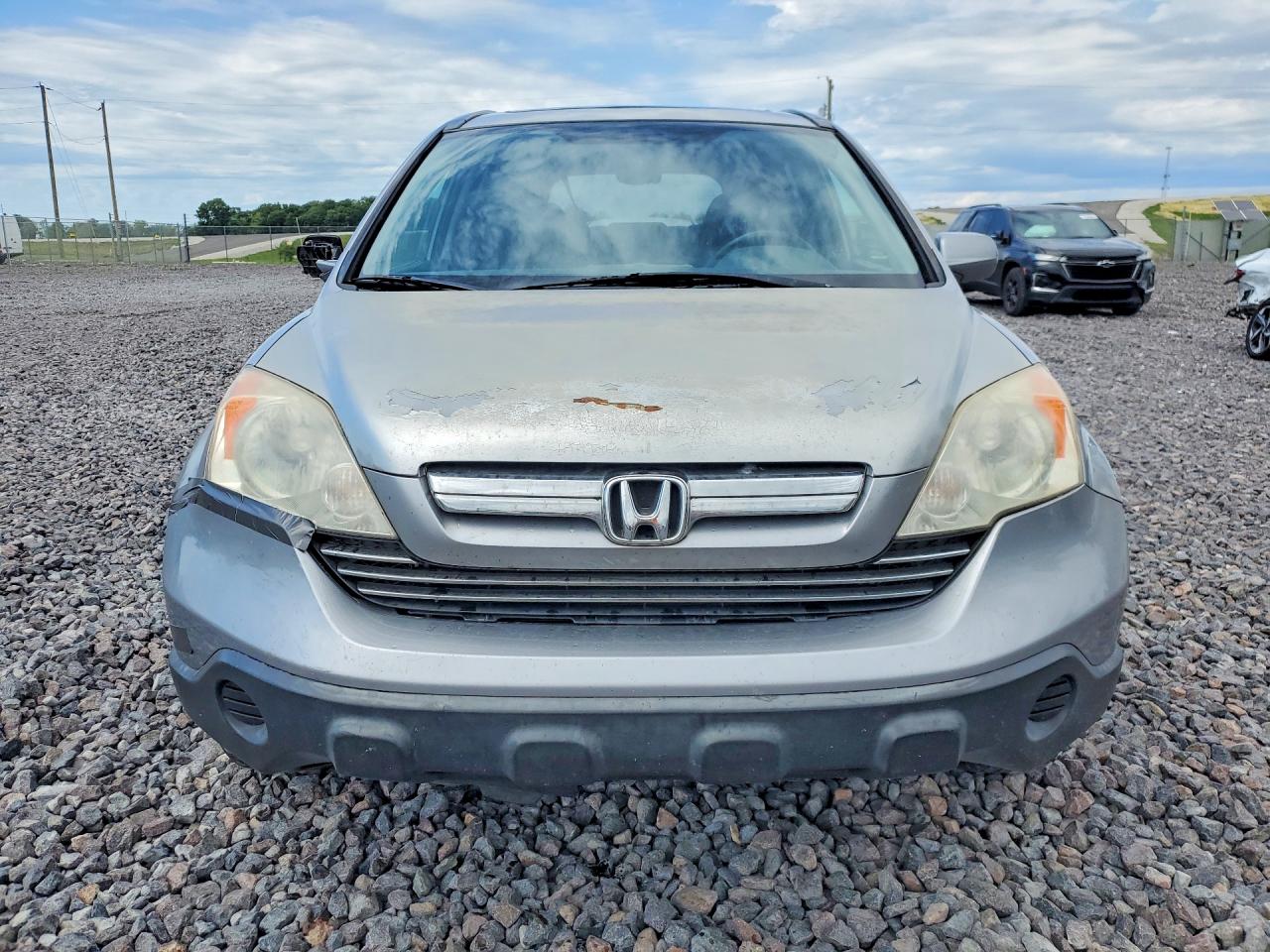 2007 Honda Cr-v Exl Silver vin: JHLRE48787C001054