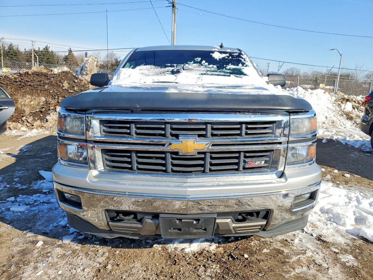 2014 Chevrolet Silverado K1500 Lt Серебряный vin: 1GCVKREC5EZ410562
