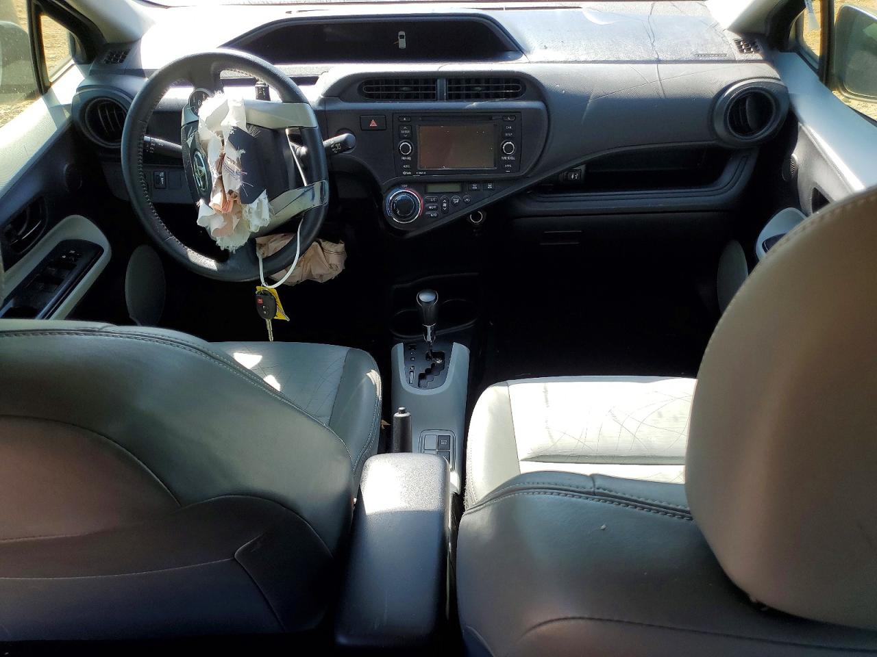 2013 Toyota Prius C One Gray vin: JTDKDTB38D1540010