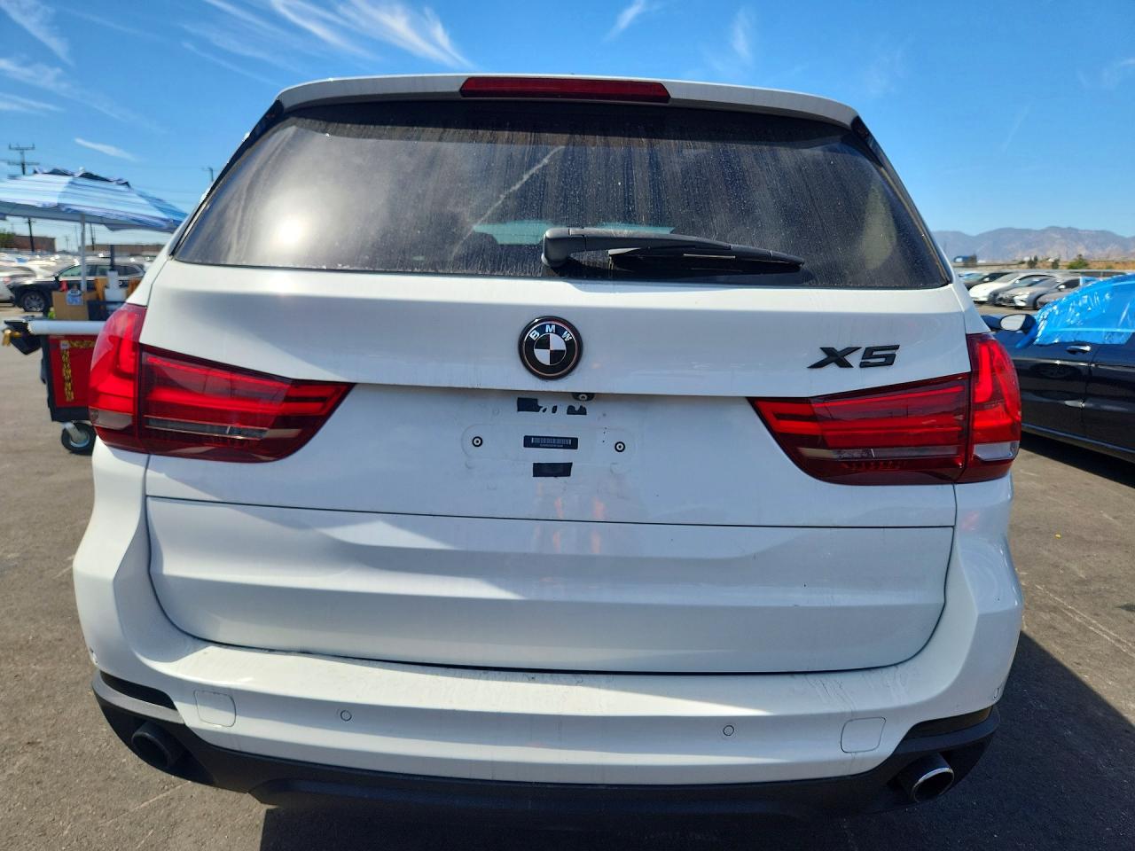 2015 Bmw X5 Xdrive35i Белый vin: 5UXKR0C55F0P10248