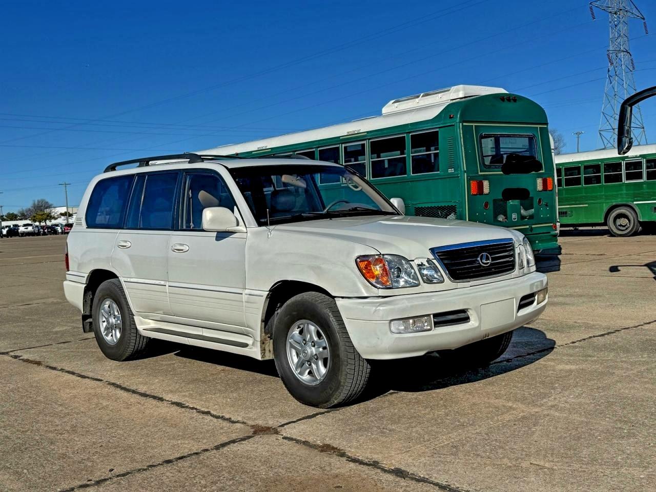 1998 Lexus Lx 470 Белый vin: JT6HT00W9W0023792