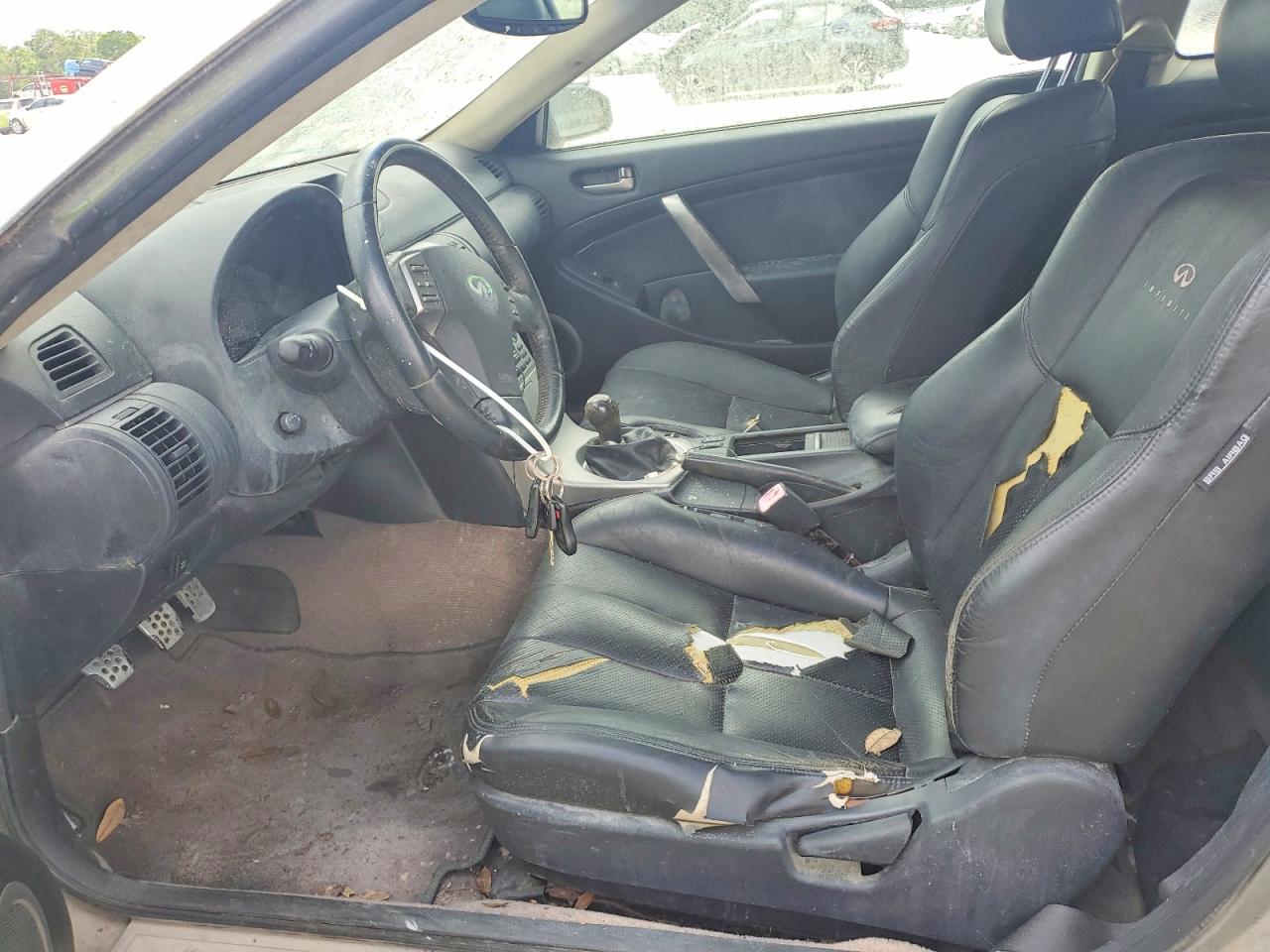 2004 Infiniti G35 Base Silver vin: JNKCV54E44M809368