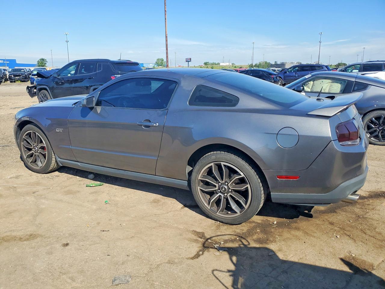 2010 Ford Mustang Gt Gray vin: 1ZVBP8CH2A5159852