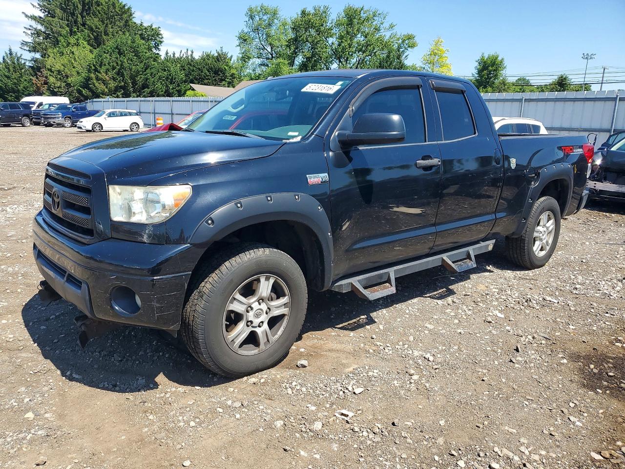 2011 Toyota Tundra Double Cab Sr5 Black vin: 5TFUY5F18BX161682