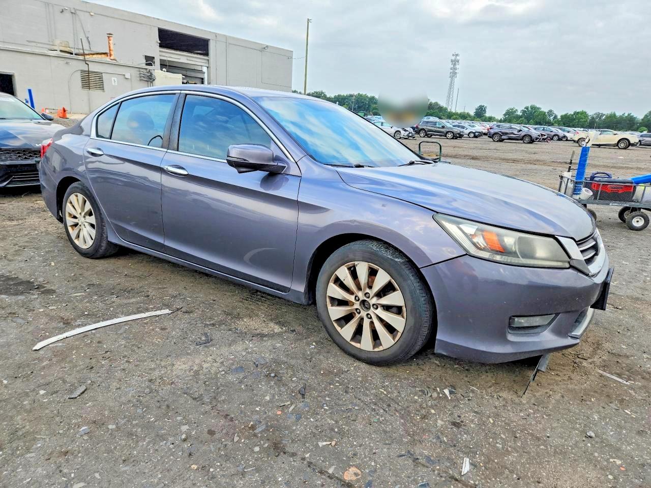 2015 Honda Accord Ex Gray vin: 1HGCR2F79FA126235
