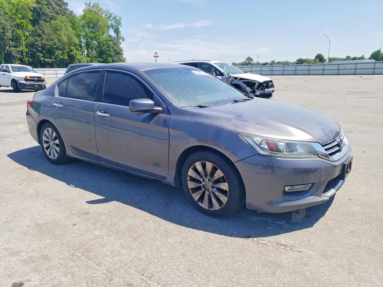2013 Honda Accord Exl Gray vin: 1HGCR2F85DA245759