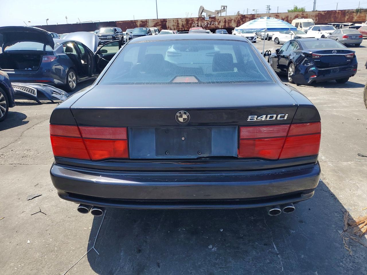 1997 Bmw 840 Ci Automatic Black vin: WBAEF8324VCC31702