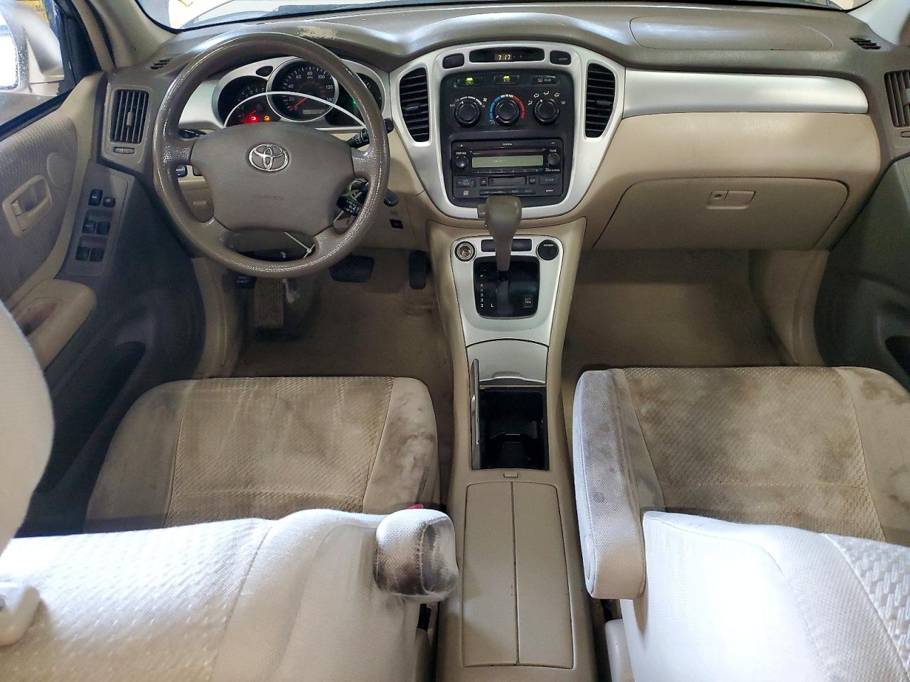 2006 Toyota Highlander Limited Tan vin: JTEDP21A160125836