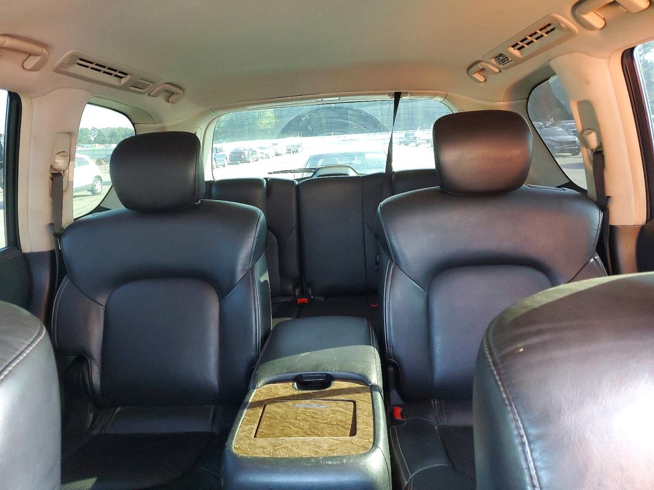 2015 Infiniti Qx80 Base Brown vin: JN8AZ2NFXF9573709