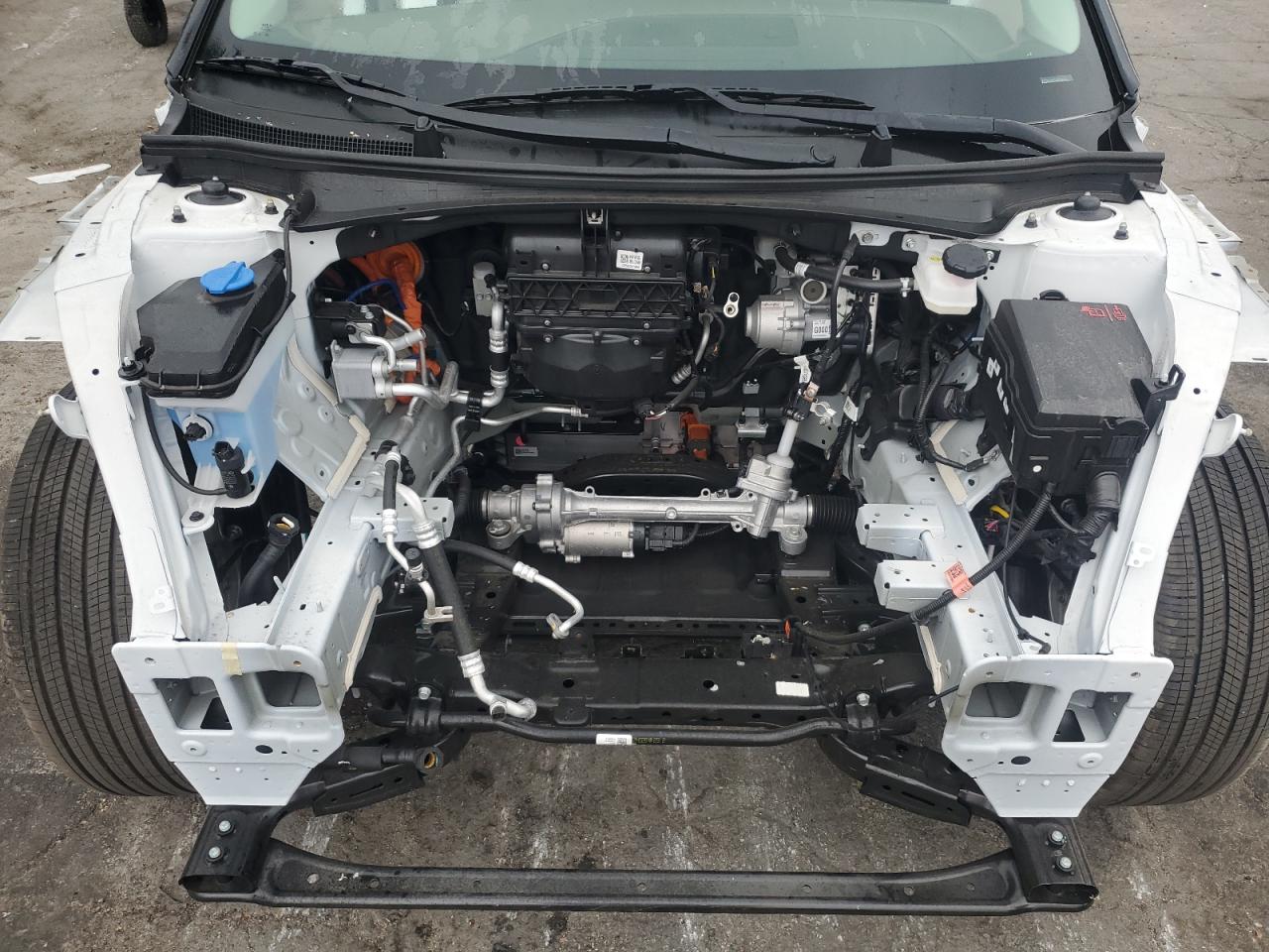 2025 Kia Ev6 Wind White vin: 5XYC34JA9SG013247 Damage: Front Bumper Reinforcement, Missing, Replacement Required