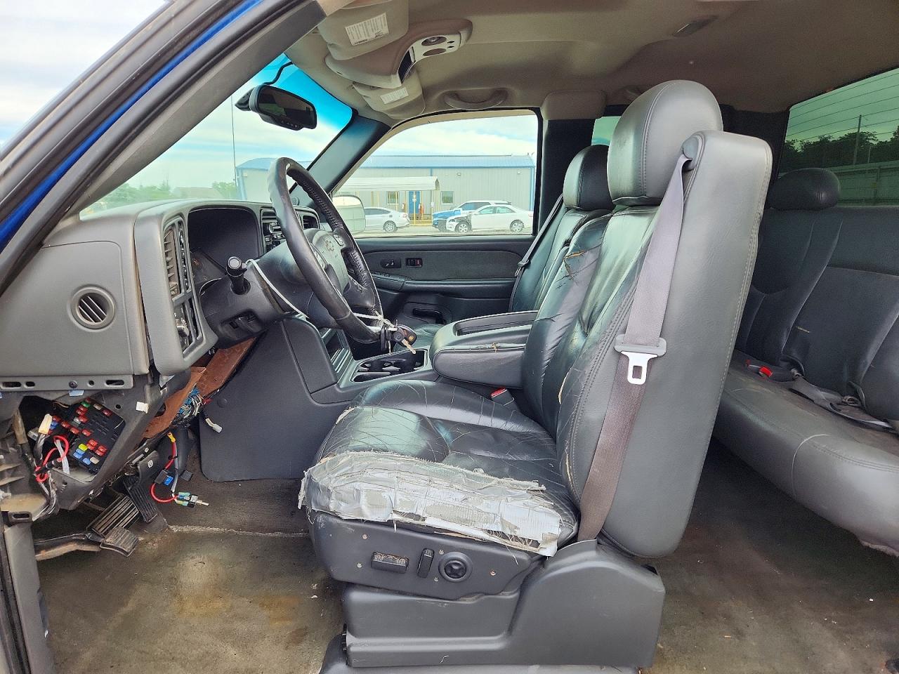 2003 Chevrolet Silverado K1500 Blue vin: 2GCEK19T631280177
